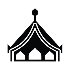 Traditional Omani Roof Design Icon
