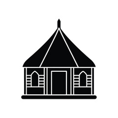 Traditional Tukul House Icon