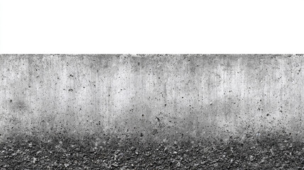 Concrete wall texture with clean finish