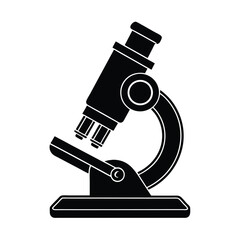 Transparent Glass Microscope Futuristic Design