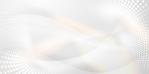 white abstract background modern vector illustration