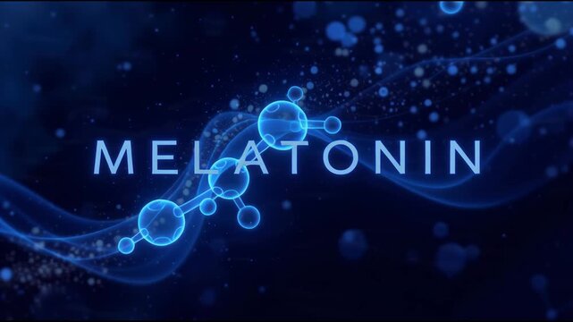 Melatonin Molecule The Science Behind Sleep and Circadian Rhythms Explained