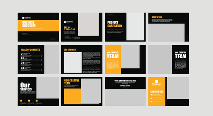 Creative Business Brochure with Modern Layout