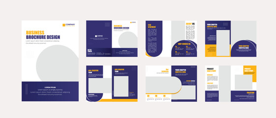 Modern Business Presentation Brochure Design
