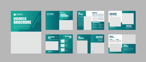 Multi page Corporate Company Profile Brochure