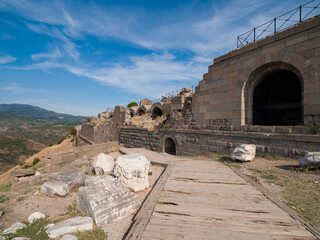 Pergamon Ancient City. Bergama, İzmir Province, T&uuml;rkiye.