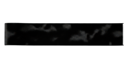 Blank velvet tape strip mockup soft pile texture horizontal layout rich surface isolated on white background 