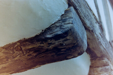 Old roof beam