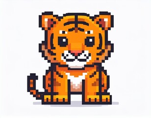 Fototapeta premium ドット絵 動物