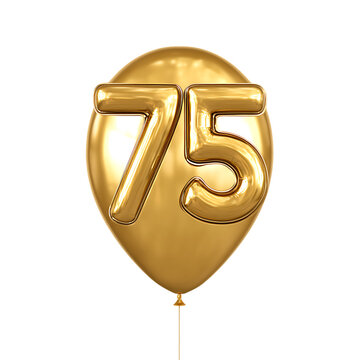  3D number 75 golden balloon png (3).png