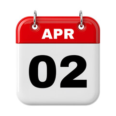 2 April Calendar 
