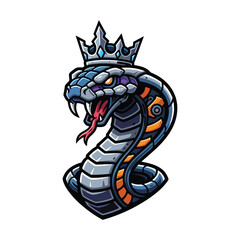 King Cobra Esports Mascot Logo