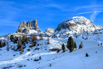Cinque Torri, Cortina d'Ampezzo, passo Falzarego, Dolomiti