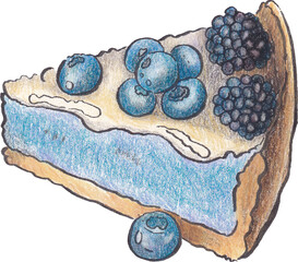 Bakery dessert and pastry watercolor design