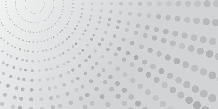 ight Abstract Background with Radial Halftone Dots Pattern