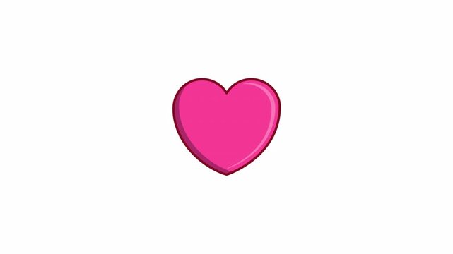 Shattered Heart Rebuild Glow Animation &ndash; 4K Loop with Alpha Channel