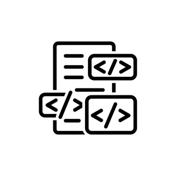 Coding and Programming Concept Illustration for Software Development Projects