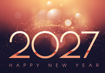 2027, a4, abstract, annual, background, banner, blue, calendar, calender, card, carnival, concept, copper, countdown, cover, date, decoration, design, fir, fireworks, flash, gold, greeting, happy, hea