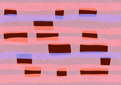 Modern geometric abstract art design