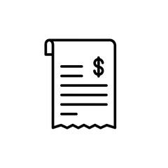 Fototapeta premium Financial Document with Dollar Sign for Business and Accounting Purposes