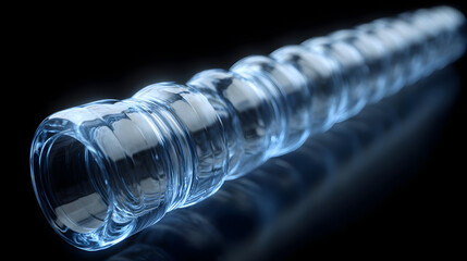 of business ideas as glowing orbs floating above a dark minimalist background