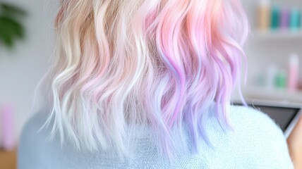 Close-up of a mature white male and middle-aged black woman reviewing a digital strategy report together