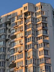 Fototapeta premium modern apartment building