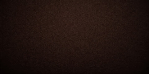 Fototapeta premium Vintage dark brown leather and old rough paper texture design featuring a macro black textile pattern on a weathered grey material surface wallpaper backdrop
