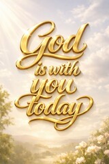 God is with you today
