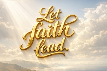 Let faith lead