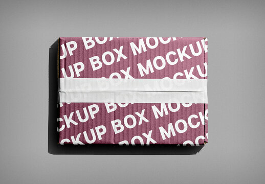 Parcel Box Mockup