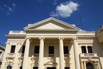 Santa Clara city in Cuba. Palacio Provincial - local government and library building.