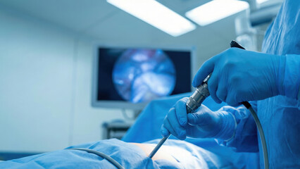 Minimally invasive surgery technology with robotic surgery tool for telesurgery guidance in sterile operating room