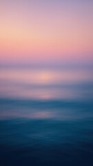 Obraz premium Serene pastel ocean sunset mobile wallpaper