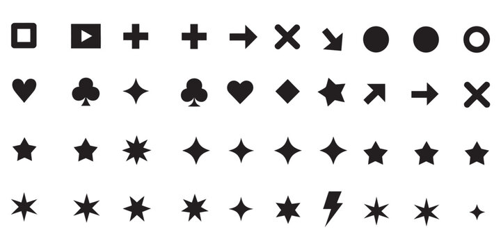 Bullet point set for slides, arrows vector illustration, featuring bullet points, rank titles, hierarchy icons, creative presentation design elements.