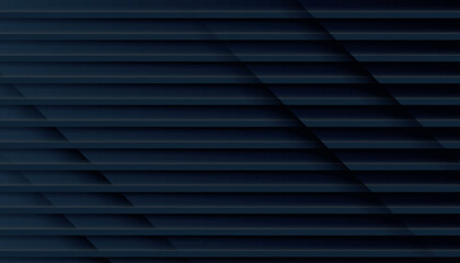 Obraz premium Abstract gray gradient background with modern 3D horizontal geometric shape design. Background concept with realistic embossed lines effect. Vector EPS. 2