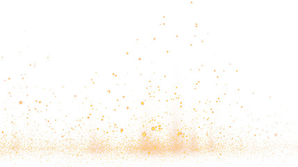 Glowing fire sparks ground burst with rising ember particles, isolated transparent PNG overlay for VFX, compositing, posters, and motion graphics.