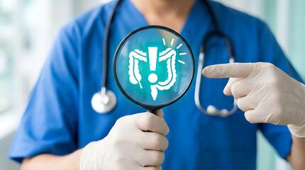 Irritable Bowel Syndrome IBS medical concept.new