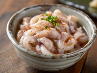 Japanese shiokara, fermented squid