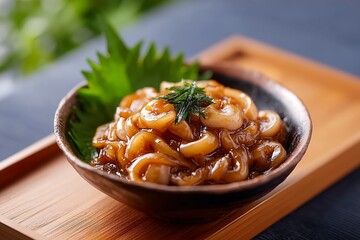 Japanese shiokara, fermented squid