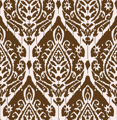 abstract brown floral seamless pattern, beauty fashion wallpaper 