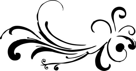 abstract floral element