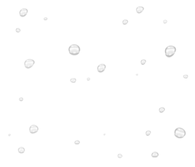 Realistic water drops and condensation on transparent background. Set of clear liquid droplets for window effect design.