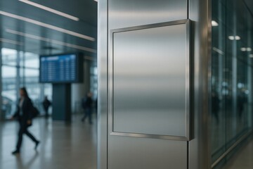 Naklejka premium Modern airport interior design