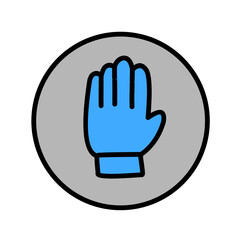 Obraz premium labor day vector design icon on white background