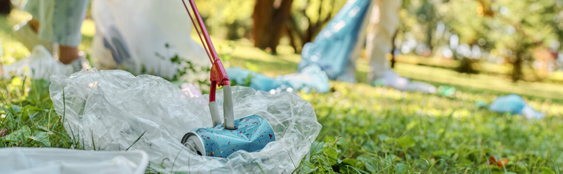 Community members unite to clean and restore the beauty of a local park