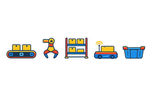 Industrial Automation Icons