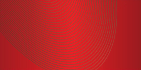 Obraz premium Dynamic red background featuring subtle concentric circle patterns, creating a modern and vibrant visual for various digital designs