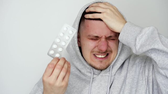 High blood pressure and headache in an adult man.
Chronic headaches and medication.
Taking headache pills