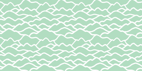 Seamless Handdrawn Mountain Pattern with Natural Calm Style
手描き風の山並みが織りなすシームレス自然パターン